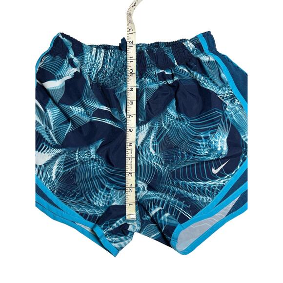 Nike Dri-Fit Dry Tempo Running Athletic Shorts Blue Chemistry Womens Size Small - Picture 12 of 13